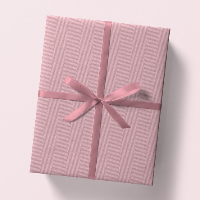 Cute light pink herringbone tweed effect sweet wrapping paper (Creator Uploaded)