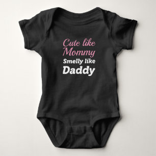 Cute Like Mummy Baby Bodysuit