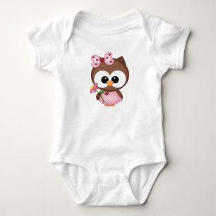 CUTE LIL OWL BABY BODYSUIT