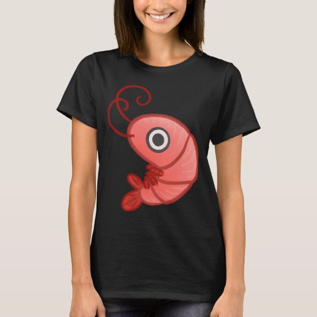 Cute Lilâ€™ Shrimp T-Shirt (Front)