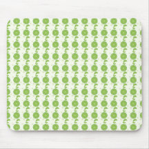 Cute Lime Pattern Mouse Pad