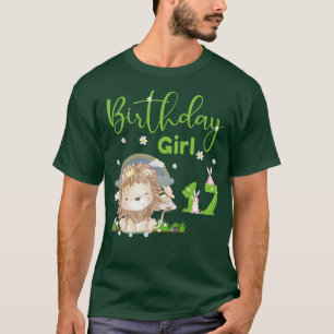 Cute Lion 17th Birthday Girl T-Shirt