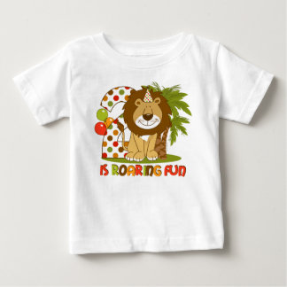 Cute Lion 2nd Birthday Baby T-Shirt
