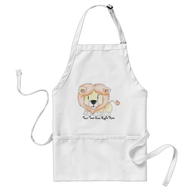 Cute Lion Apron (Front)