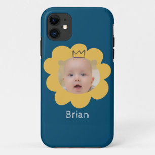 Cute Lion Baby Picture Case-Mate iPhone Case