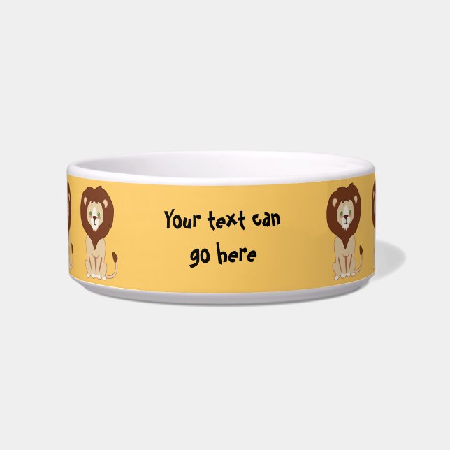 Cute Lion Bowl (Front)