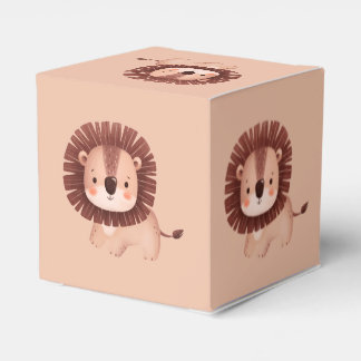 Cute Lion Favour Box
