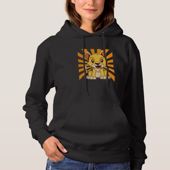 Cute Lion Hoodie (Front)