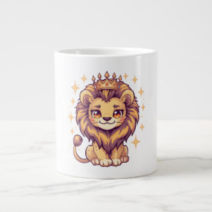 Cute Lion King [Product Name] Funny  Animal Gift  Large Coffee Mug