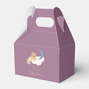 Cute Lion Moon Cloud Baby Shower Thank You     Favour Box