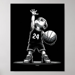 Cute Litte Ller Trying To Reach Out To You To Play Poster