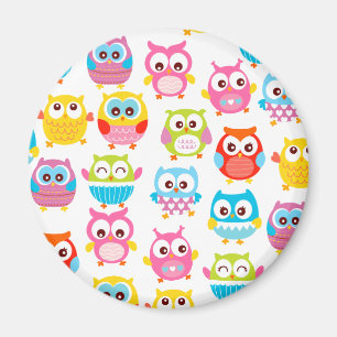 Cute Litte Owls Magnet