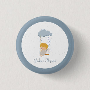 Cute Little Angel 3 Cm Round Badge