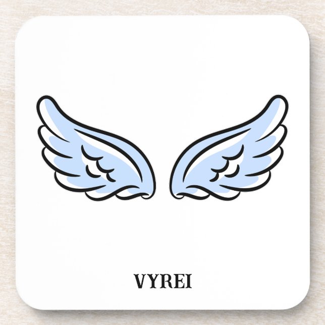 Cute Little Angel’s Wings Coaster (Front)