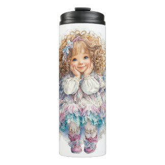 Cute Little Angel Thermal Tumbler