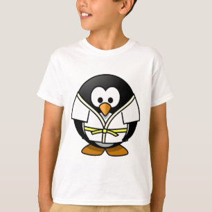 Cute little animated judo penguin T-Shirt