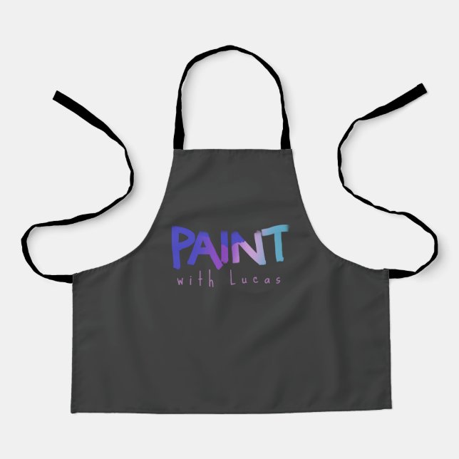 Cute Little Artist Studio Apron (Front)