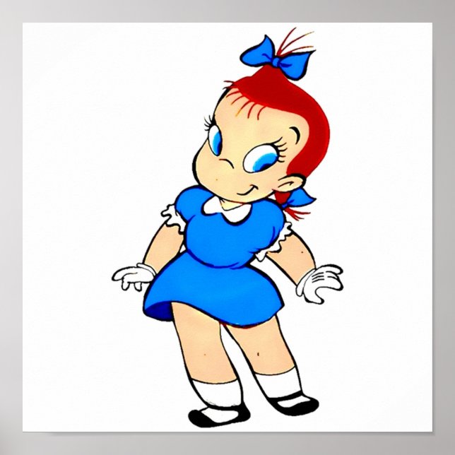 Cute Little Audrey  Poster (Front)