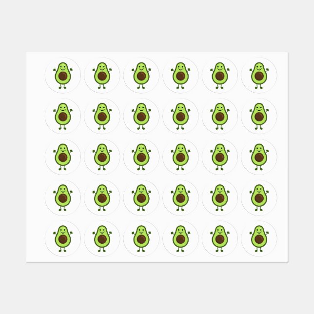 Cute little avocado (Sheet)