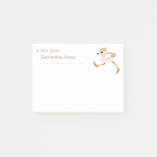 Cute Little Baby Sandpiper Piping Plover Post-it Notes