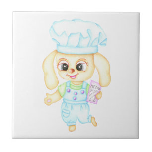 Cute Little baker Tile