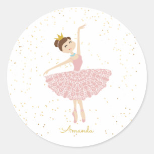 cute little ballerina Sticker