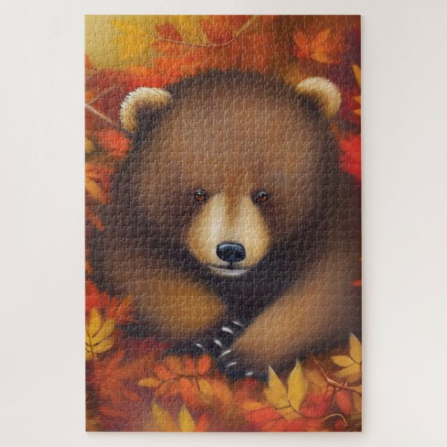 Cute Little Bear Jigsaw Puzzle (Vertical)