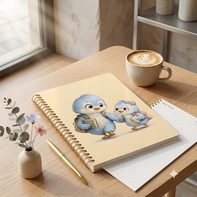 Cute Little Blue Bird Weekly Planner (Creator Uploaded)