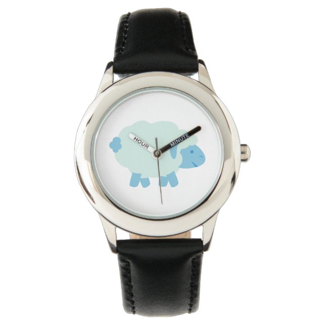 Cute Little Blue Lamb Watch (Front)