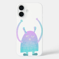 Cute Little Blue Monster