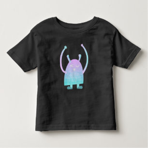 Cute Little Blue Monster Toddler T-Shirt