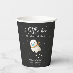 Cute Little Boo Baby Ghost Halloween Fall Paper Cups
