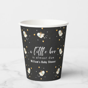 Cute Little Boo Baby Ghost Halloween Fall Paper Cups