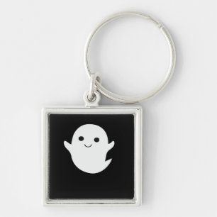 Cute Little Boo Classic Fitted Key Ring