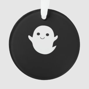 Cute Little Boo Classic Fitted Ornament