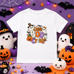 cute Little Boo Crew ghost Baby T-Shirt
