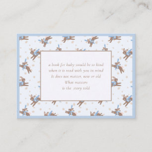Cute Little Bunny Books for Baby Enclosure Card