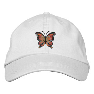 Cute Little Butterfly Embroidered Hat