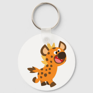 Cute Little Cartoon Hyena Keychain