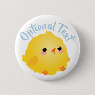 Cute Little Chick  6 Cm Round Badge