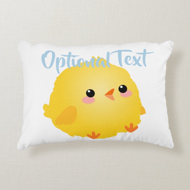 Cute Little Chick Decorative Cushion (Front)