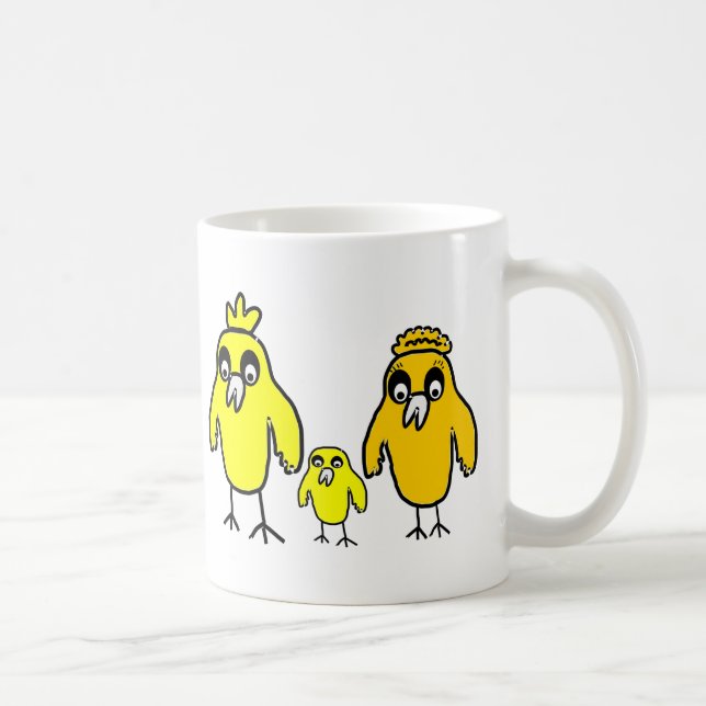 Cute little chicken coffee mug (Right)