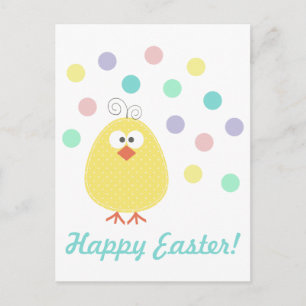 Cute Little Chickie Easter Postcard