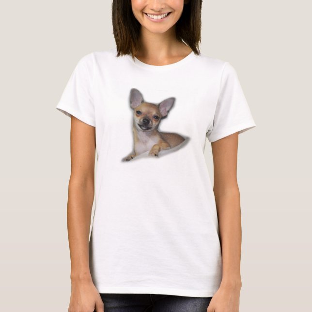 Cute Little Chihuahua T-Shirt (Front)