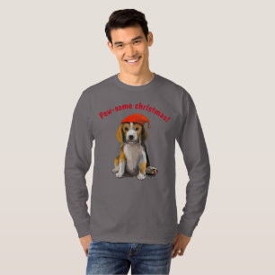 Cute Little christmas beagle T-Shirt Hoodie