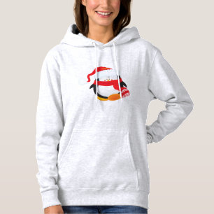 Cute little Christmas penguin Hoodie