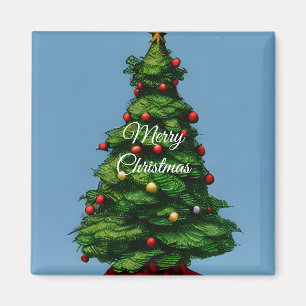 Cute Little Christmas Tree Magnet