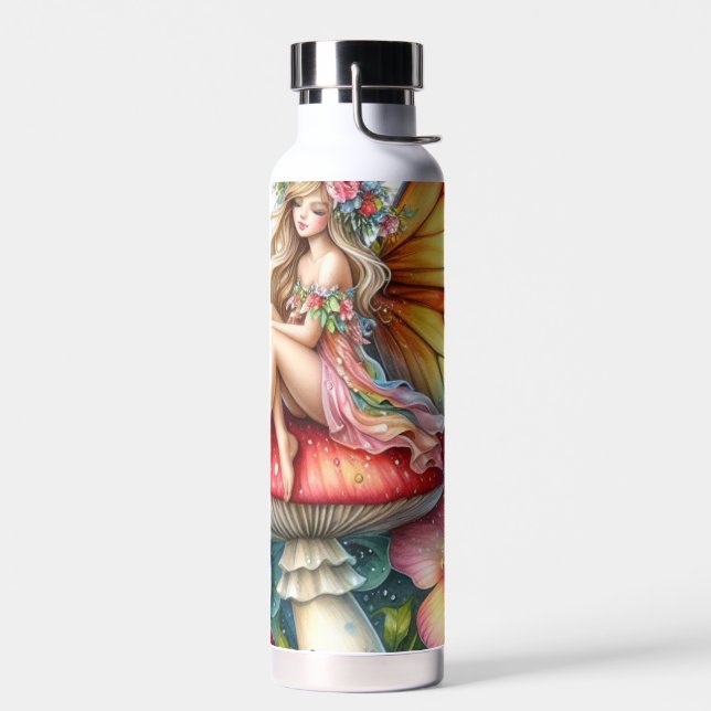 Cute little   coloring  fairy   water bottle (Left)