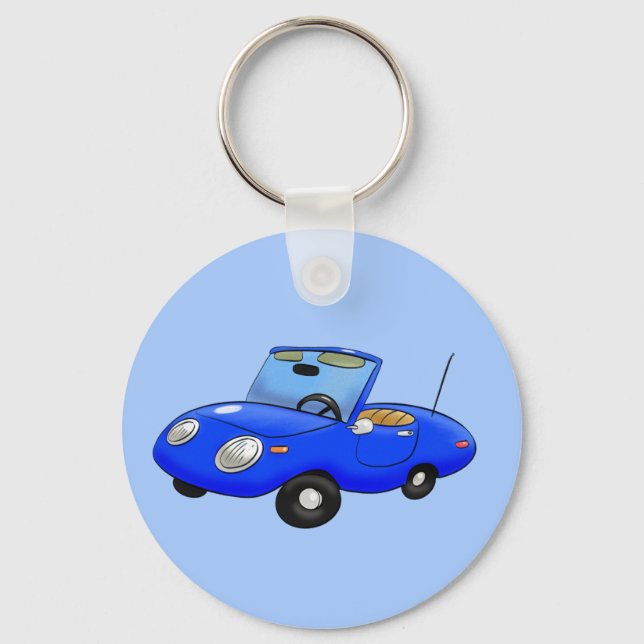 Cute Little Convertible Key Ring (Front)