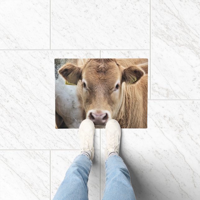 CUTE LITTLE COW DOORMAT (Indoor)